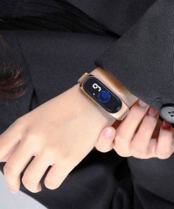 ساعت مگنتی دخترانه لمسی LED Xiaomi