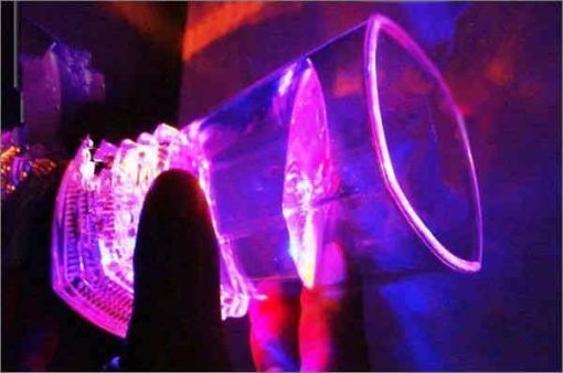 لیوان چراغدار بزرگ Glass LED Light
